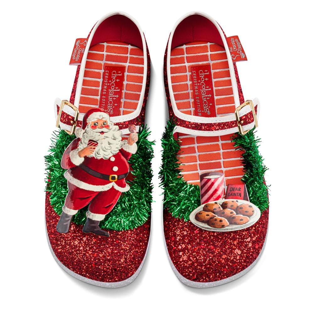 Hot Chocolate Design Chocolaticas Funky Canvas Women's Mary Jane Flat Shoes — view 66