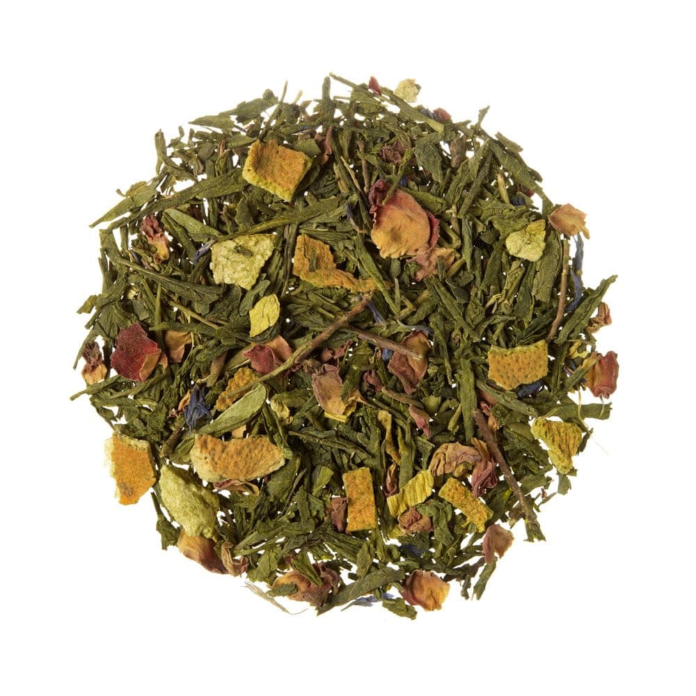 TEA SHOP - Magic Mango Green Tea 500g - 250 Cups - Bulk Format - Green Tea - Leaves - With Mango and Moringa - Antioxidant - Cold Tea - Perfect for Summer — view 36