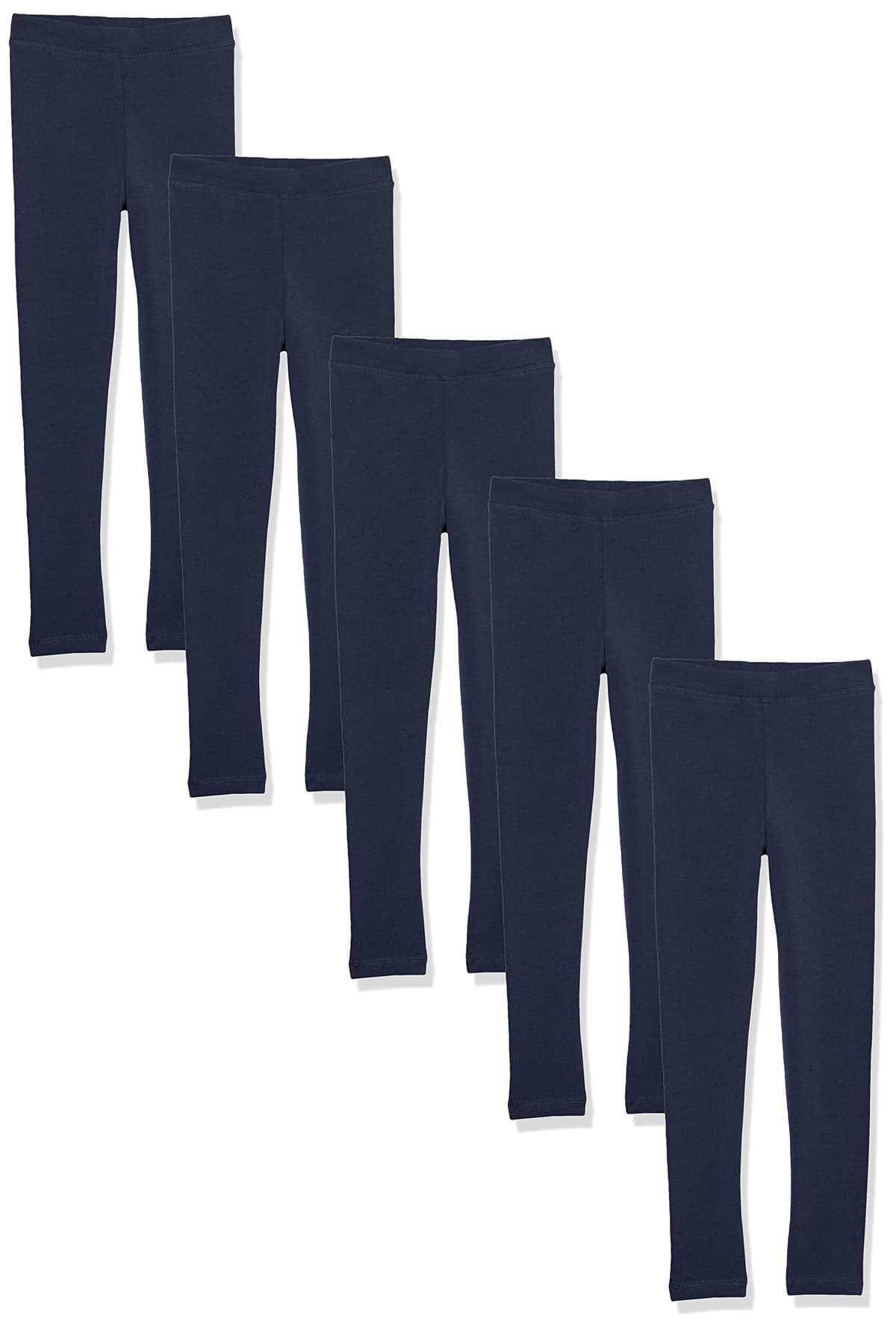 Amazon Essentials Girls and Toddlers' Leggings, Multipacks — view 27