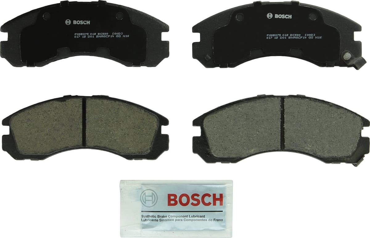 Bosch BC914 QuietCast Premium Ceramic Disc Brake Pad Set For: Acura ILX; Honda Accord, Civic, CR-V, Element, Fit, Front — view 2