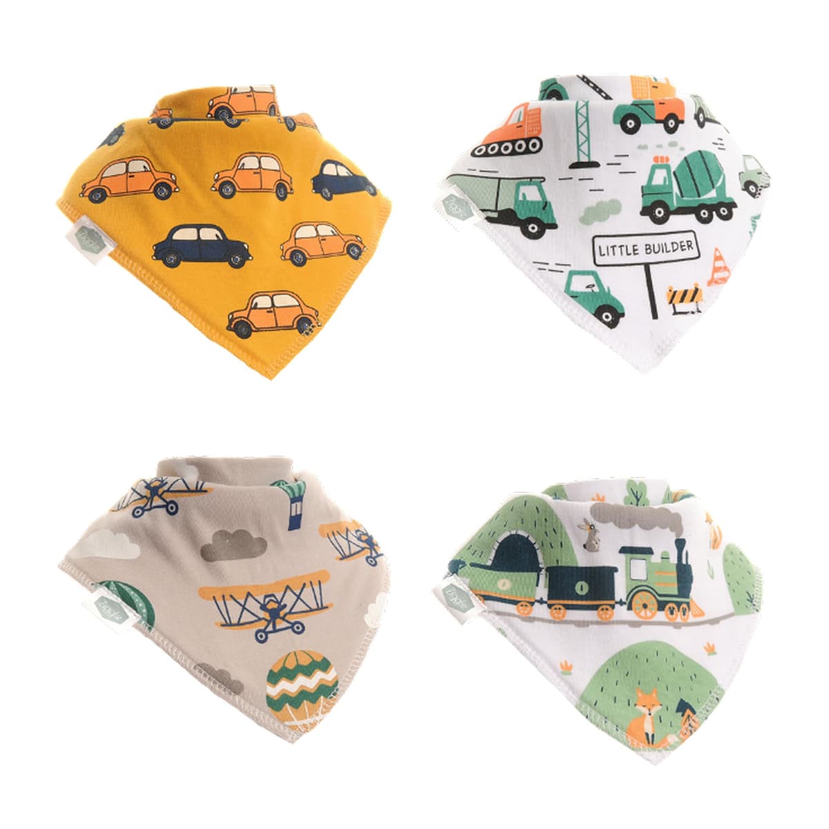 Bandana Dribble Bibs - Cotton Front Baby Bibs Newborn to 24 Months - Newborn Baby Gifts - Bibs For Comfortable Kids — view 8