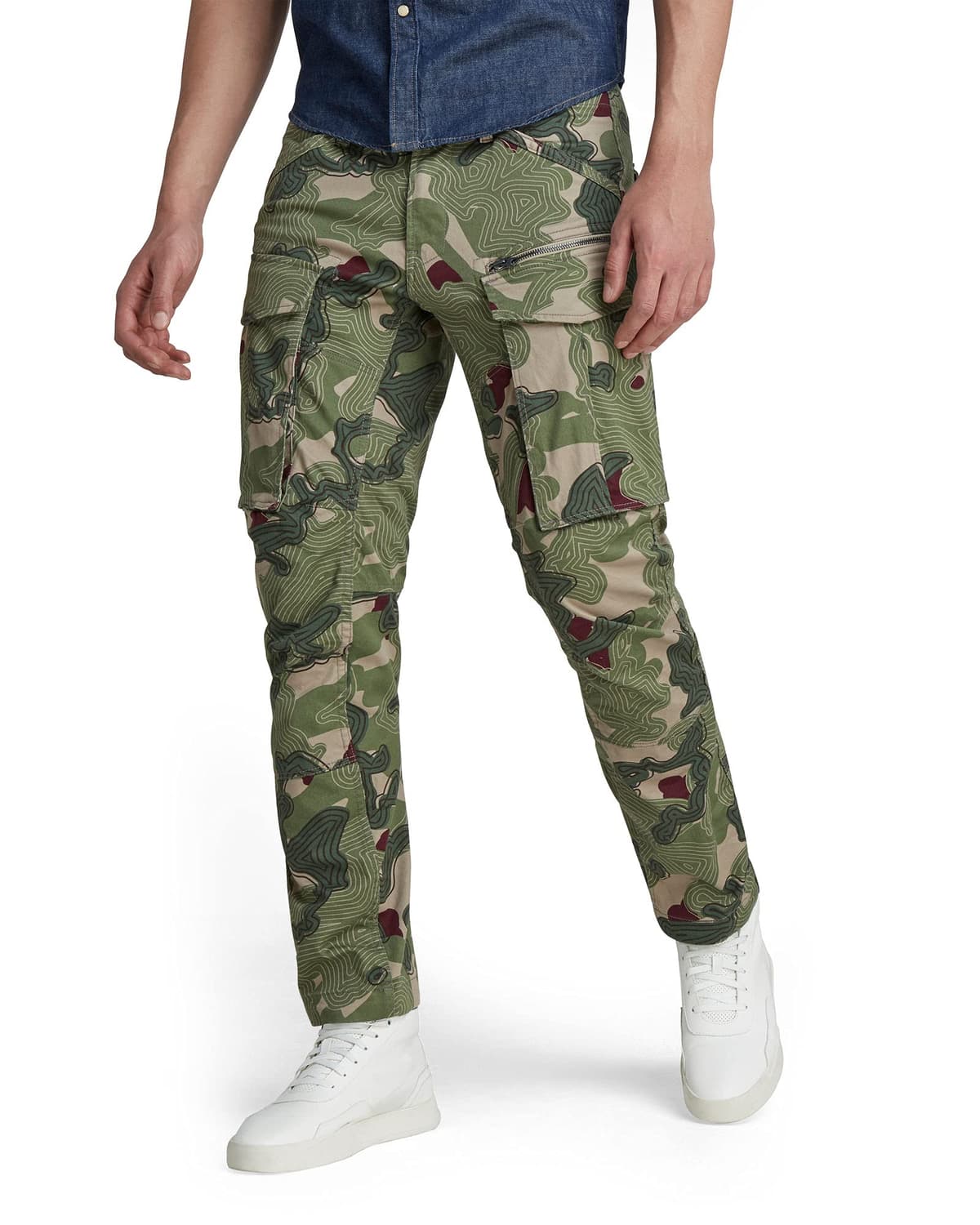 G-Star Rovic Zip 3D Regular Tapered Pants para Hombre — view 83