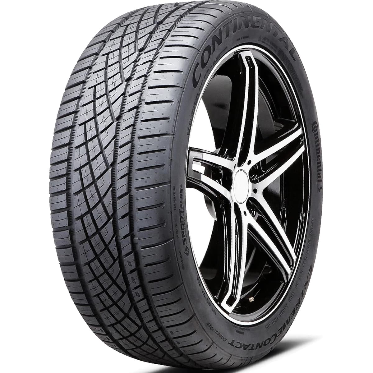 CONTINENTAL Extreme Contact DWS06 All-Season Radial Tire - 205/45ZR17 88W — view 5