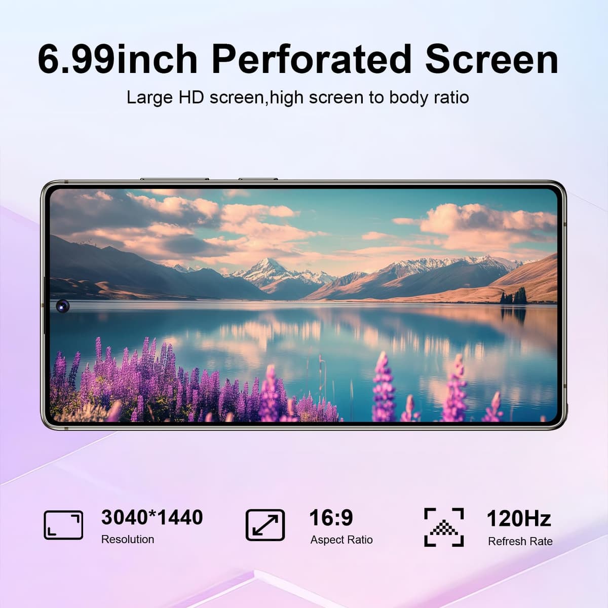 I26 Ultra Business 5G Smartphone, Dual SIM, 12GB+512GB, Snapdragon 8 Gen 4, 6.99" Screen, 7000mAh, Android 15, Stylus Pen & Face Unlock (Green) — view 3