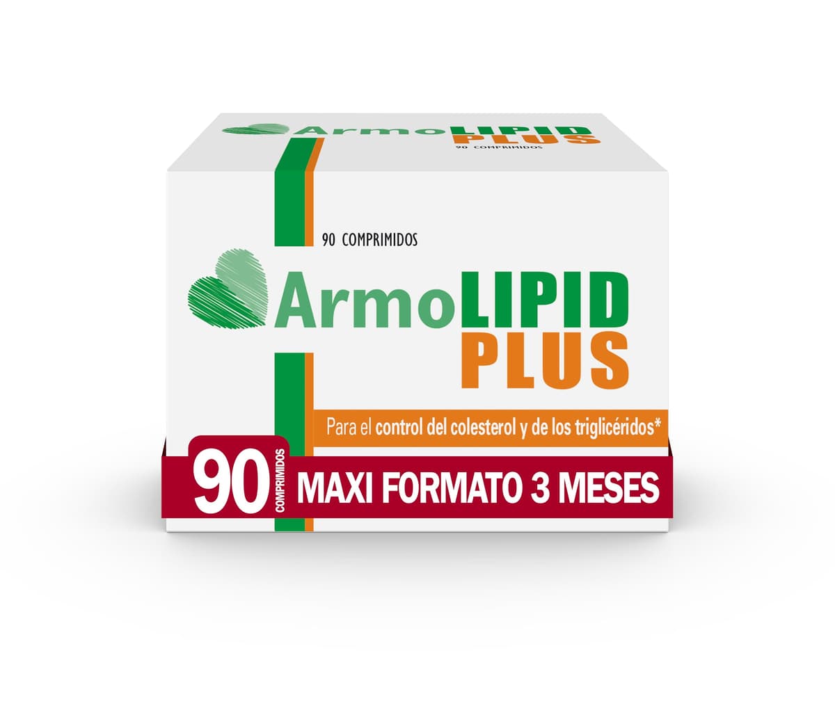 ArmoLIPID PLUS - Complemento Alimenticio Para el Control del Colesterol y de los Triglicéridos, Con Levadura Roja de Arroz, Berberina, Coenzima Q10, Astaxantina y Ácido Fólico, 60 Comprimidos — view 9