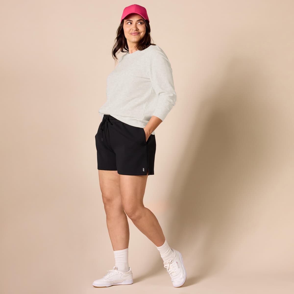 Amazon Essentials Mujer Sudadera con Cuello Redondo de Forro Polar (Disponible en Tallas Grandes) — view 7