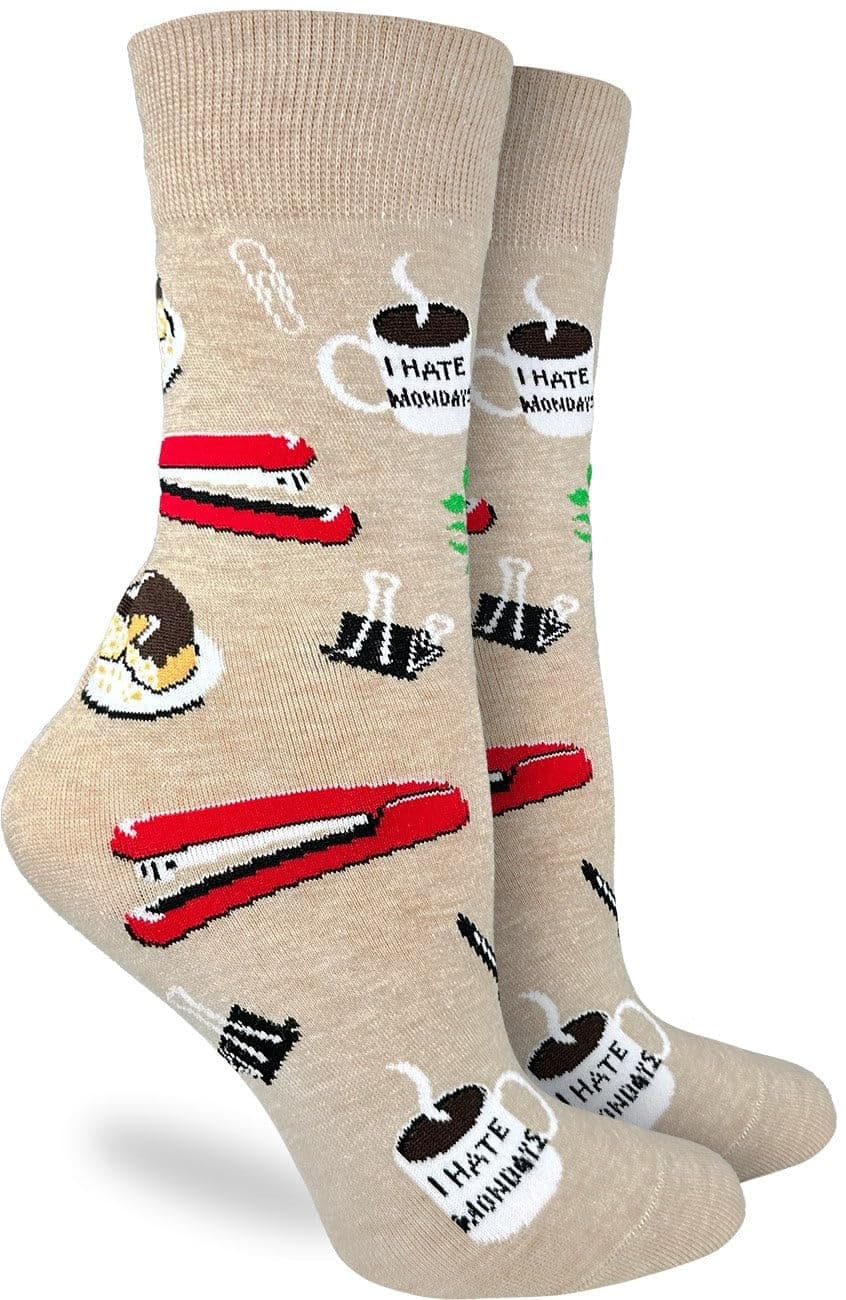 Good Luck Sock Women's Floral Dinosaurs Socks, Shoe Size 5-9 — view 91