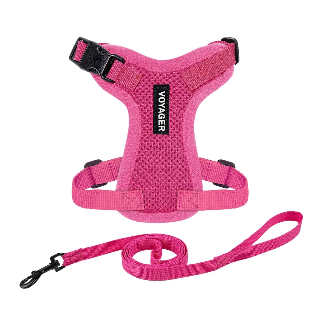 Best Pet Supplies Voyager Step-in Lock Pet Harness – All Weather Mesh, Adjustable Step in Harness for Cats and Dogs Turquoise (Matching Trim), XL (Chest: 22-36") — view 58