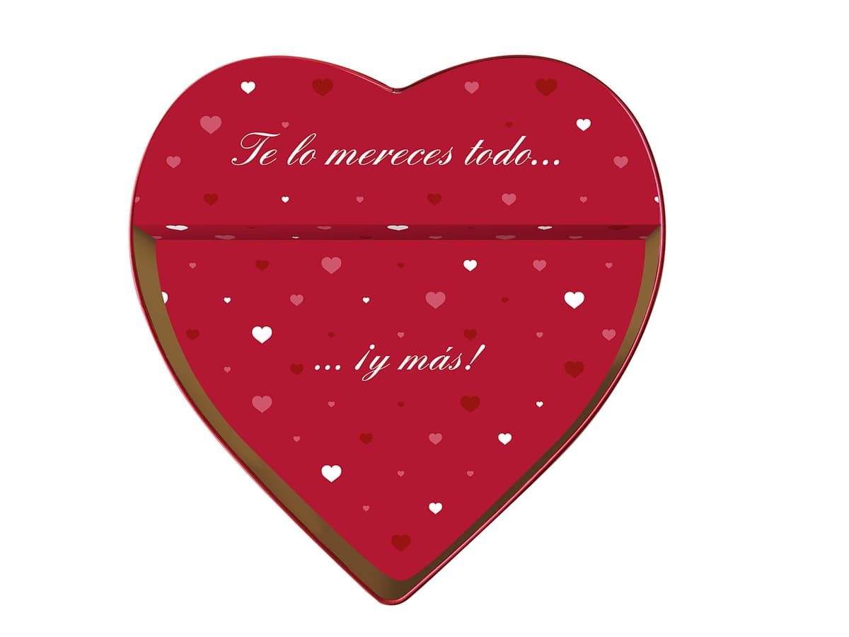 Lindt LINDOR Bombón Corazón Chocolate con Leche San Valentín, caja con aprox 18 bombones, forma de corazón, para regalar, chocolate cremoso, bombones para regalar, 250 gr — view 4