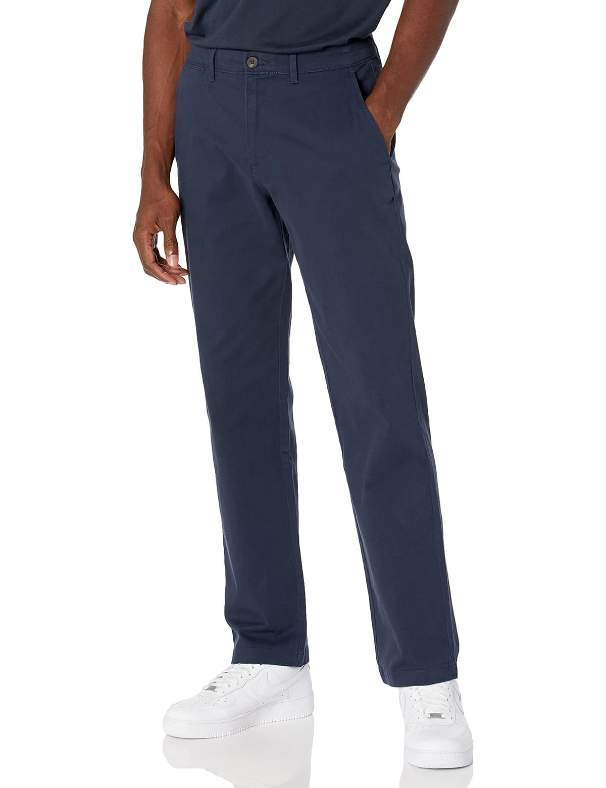 Amazon Essentials Men's Classic-Fit Casual Stretch Chino Casual Trousers
