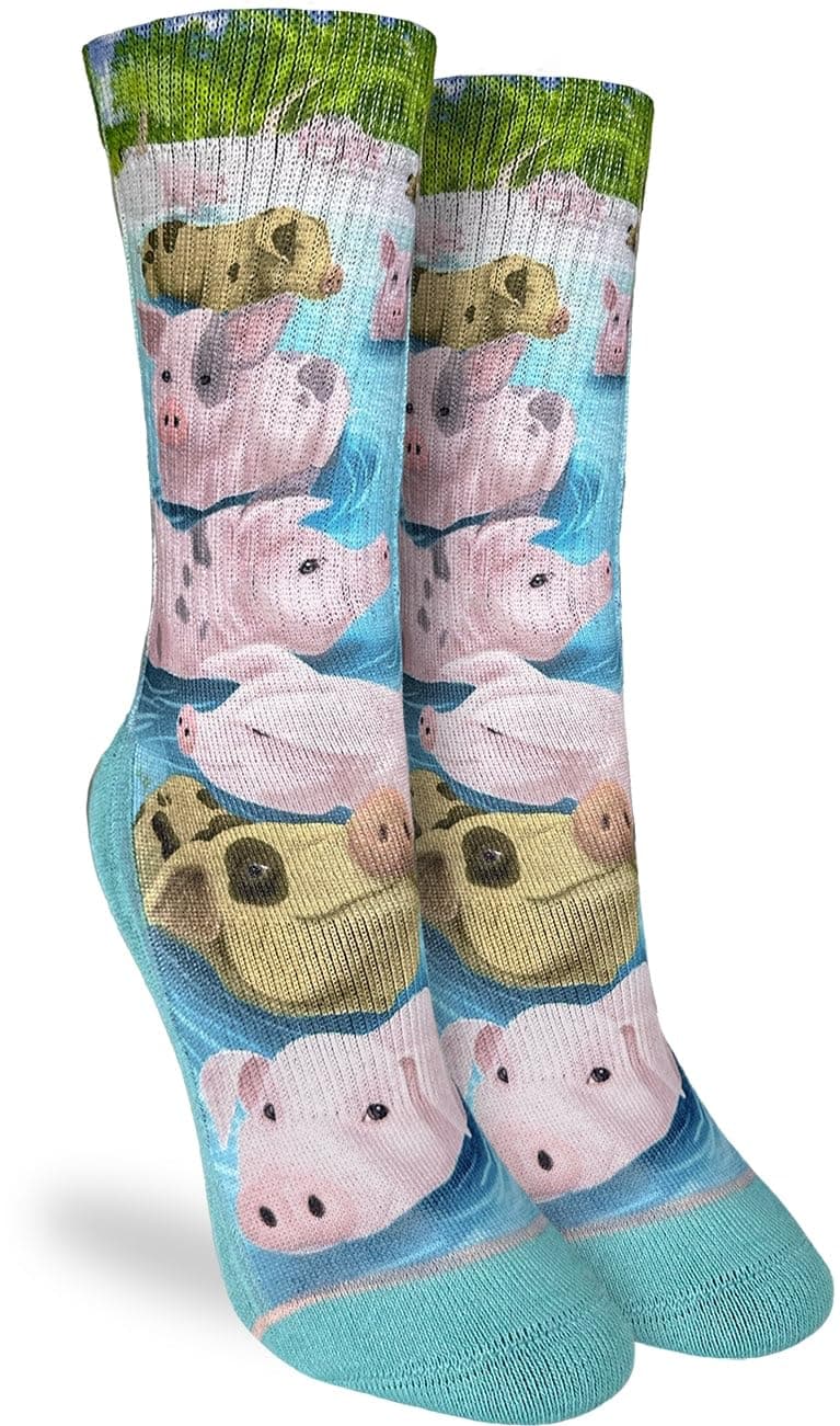 Good Luck Sock Women's Floral Dinosaurs Socks, Shoe Size 5-9 — view 70