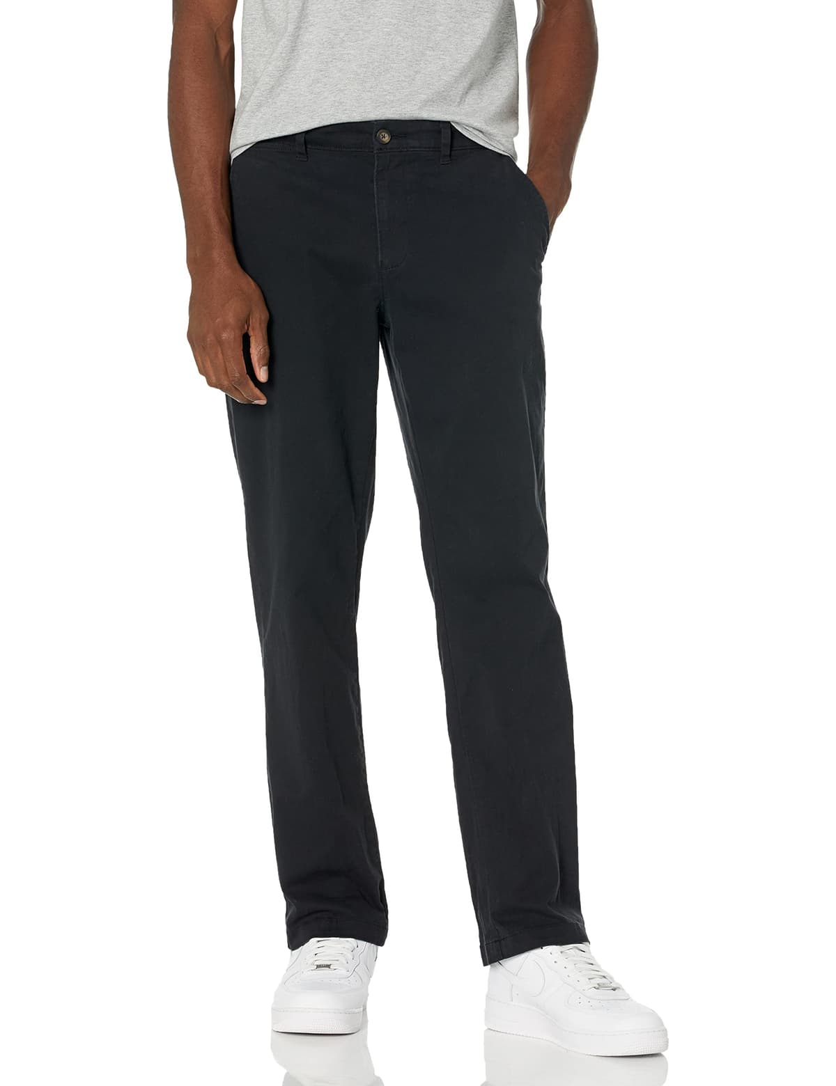 Amazon Essentials Men's Classic-Fit Casual Stretch Chino Casual Trousers