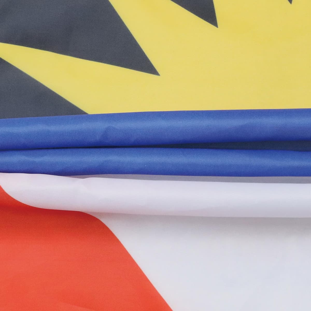 AZ FLAG - Antigua And Barbuda Flag - 3x5 Ft - 100D Polyester Antiguan Barbudan Banner with Two Metal Grommets - Fade Resistant - Vivid Colors - 3' x 5' Feet - 150x90 Cm — view 3