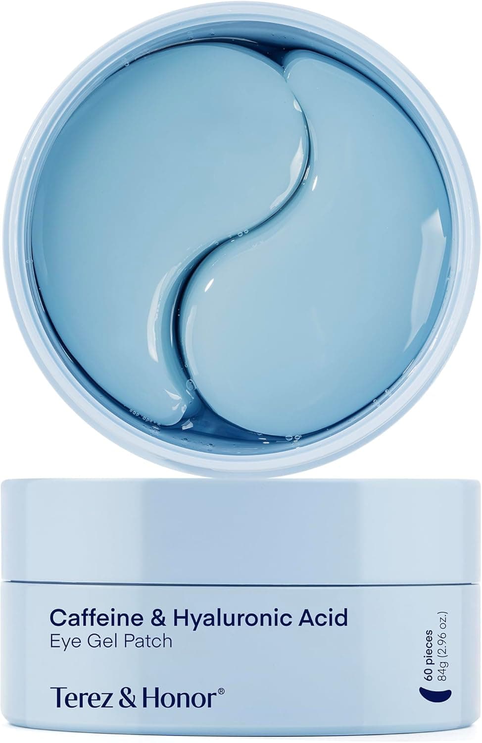 Under Eye Patches Korean Skincare: Caffeine & Hyaluronic Acid Gel Under Eye Mask for Puffy Eyes Dark Circles & Eye Bags - Hydrating Anti-Wrinkle, Sensitive Skin Tested, Vegan Cruelty-Free, 30 Pairs