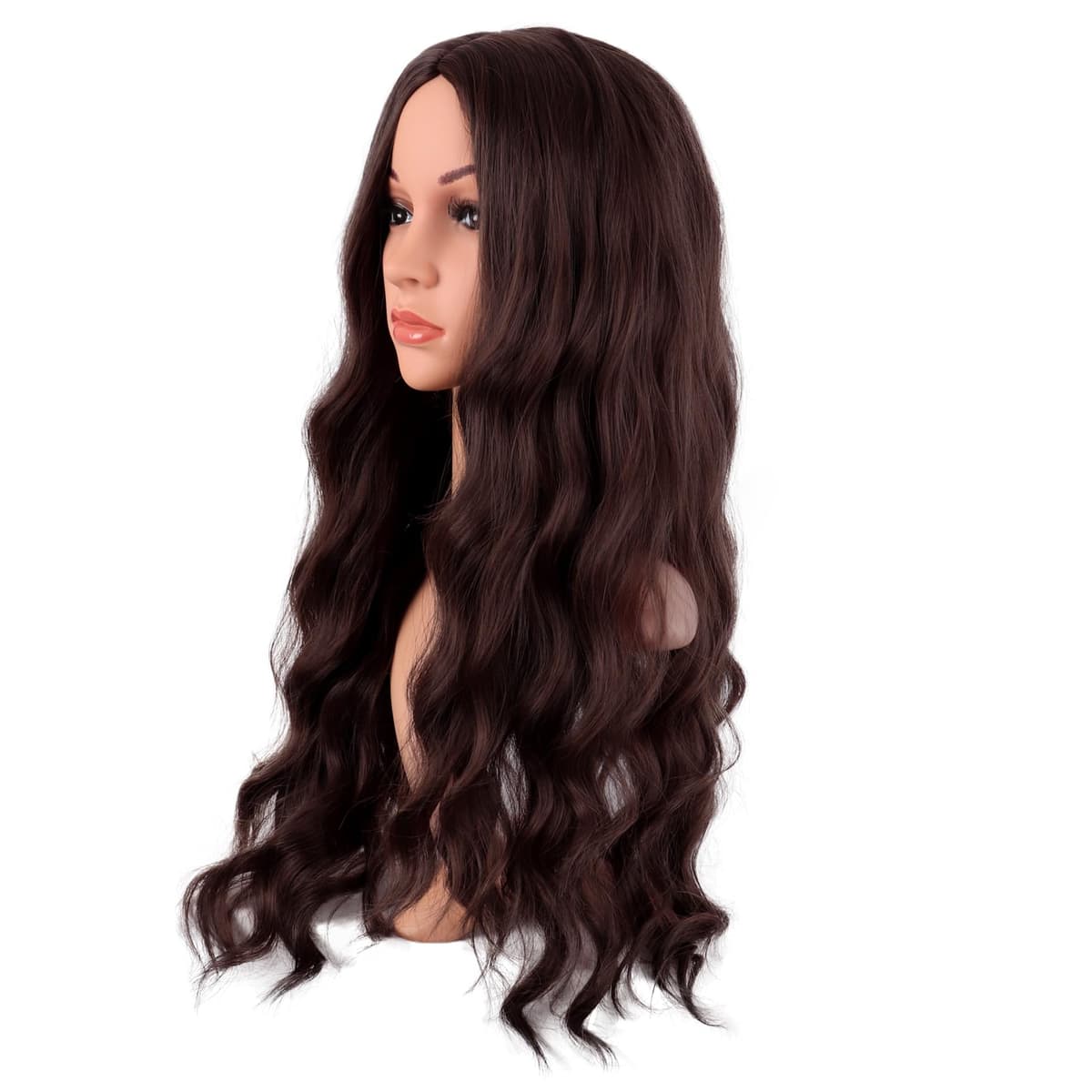 Mapofbeauty 32 Pulgadas/80cm de Luz Rubia Pelo Largo Rizado Ondulado Peluca Cosplay Peluca — view 27