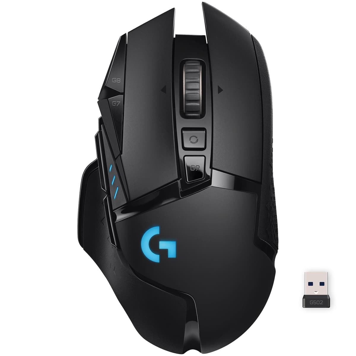 G502 Lightspeed Wireless Gaming Mouse + Powerplay Wireless Charging Mouse Pad — view 3