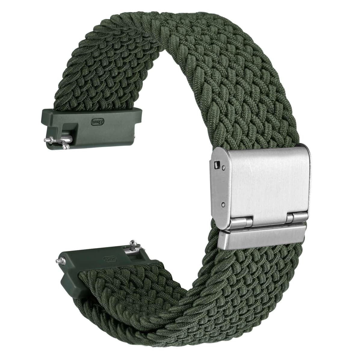 WOCCI Tejido Correas Reloj de Nailon para Hombre y Mujer, Hebilla Ajustable, Liberación Rápida, Trenzado Bandas Deportivas de Repuesto 18mm 19mm 20mm 21mm 22mm — view 20