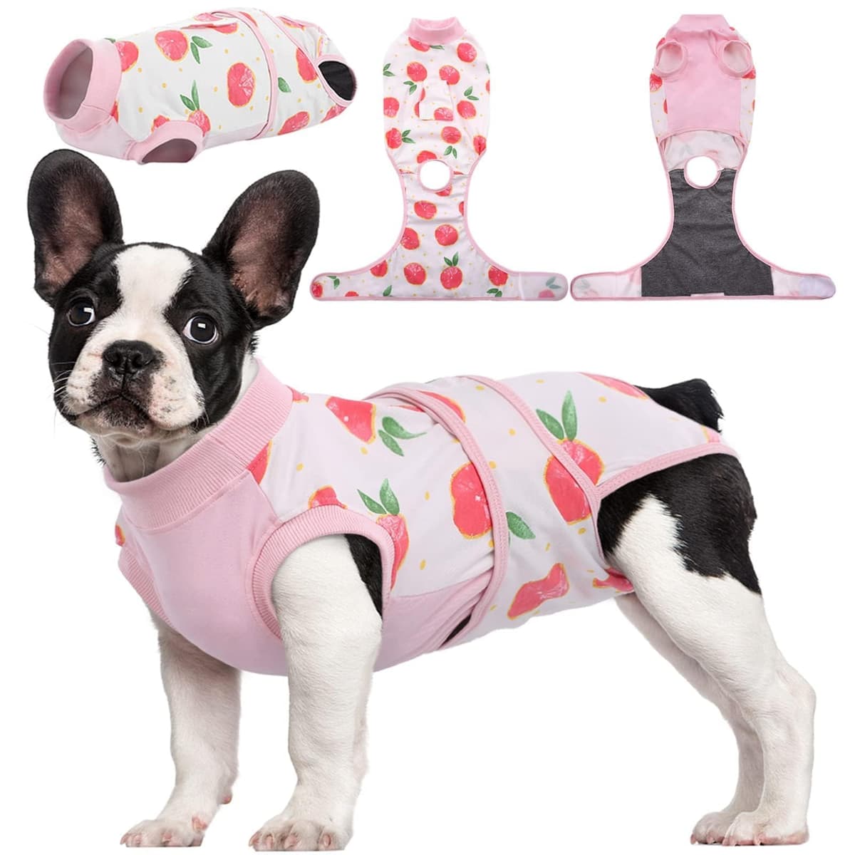 Kuoser Dog Recovery Suit Female, Dog Onesie for Surgery, Female Spay and Male Neuter Onesie for Post-Op Care, Prevent Licking Puppy Onesies — view 27