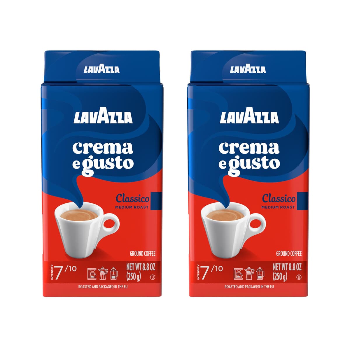Lavazza, Qualità Rossa, Coffee Beans, Arabica and Robusta, Intensity 5/10, Medium Roasting, 1 Kg — view 15