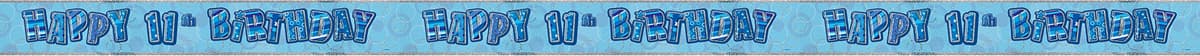 Unique Party 92068 - 9ft Foil Glitz Pink Happy 80th Birthday Banner — view 103