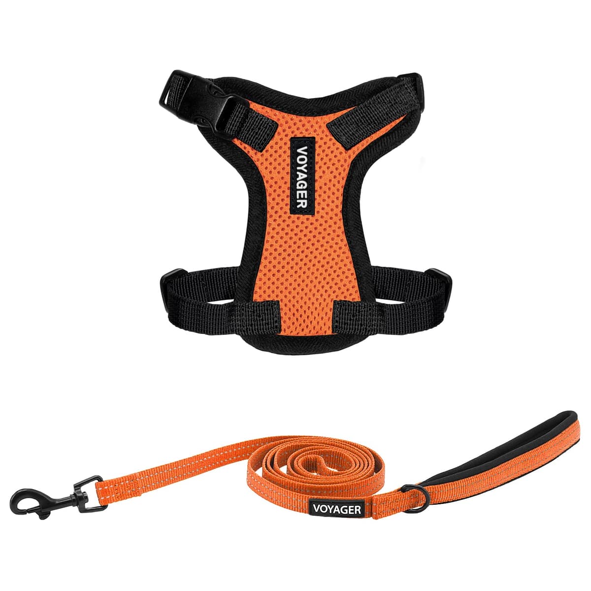 Best Pet Supplies Voyager Step-in Lock Pet Harness – All Weather Mesh, Adjustable Step in Harness for Cats and Dogs Turquoise (Matching Trim), XL (Chest: 22-36") — view 25