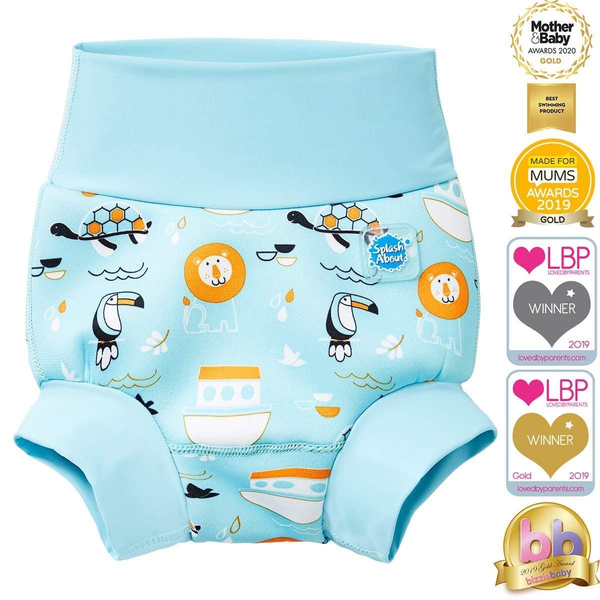 Splash About Happy Nappy pañal de natación reutilizable — view 3