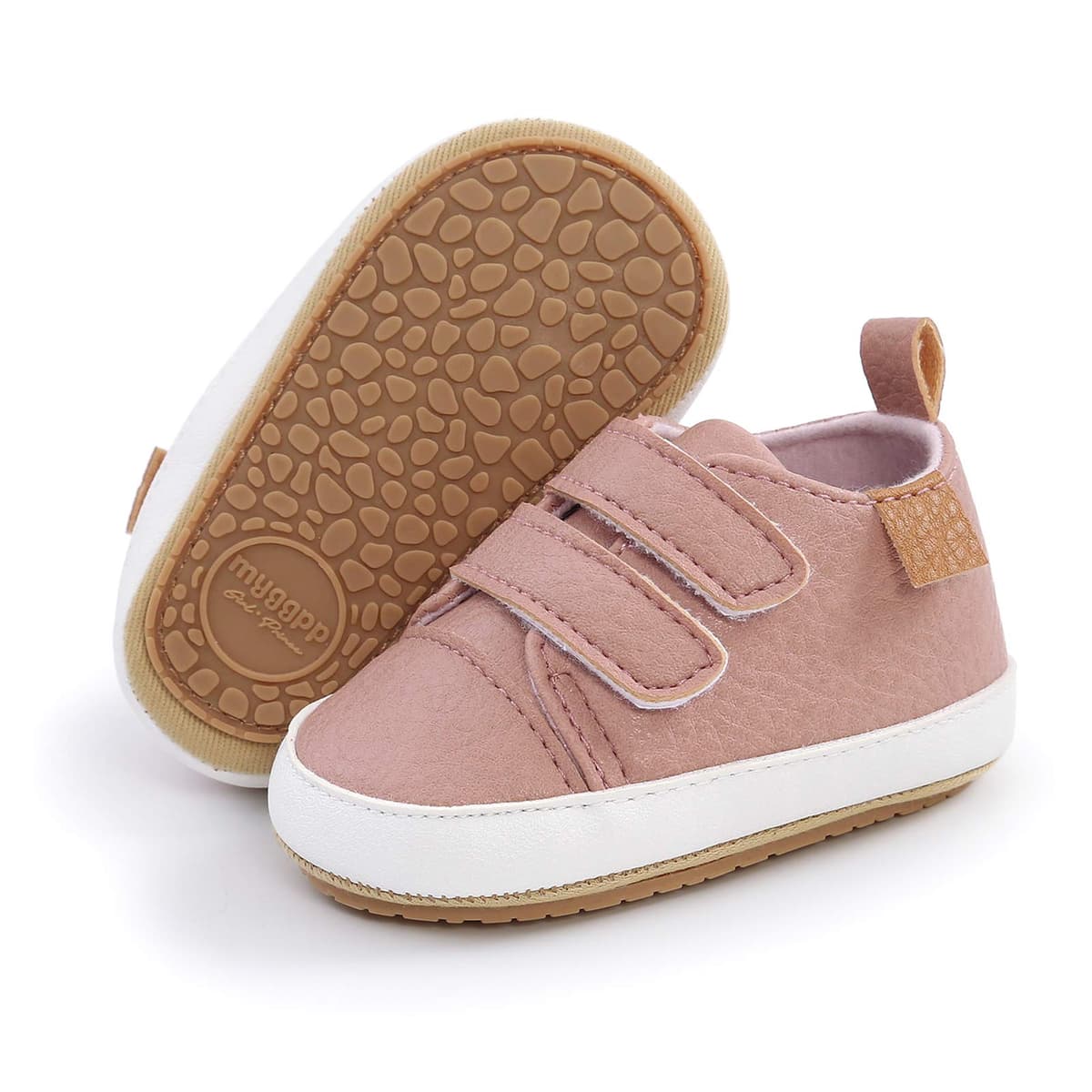 RVROVIC Baby Boys Girls Sneakers Anti-Slip Oxford Loafer Flats Infant Toddler PU Leather Soft Sole Baby Shoes — view 12