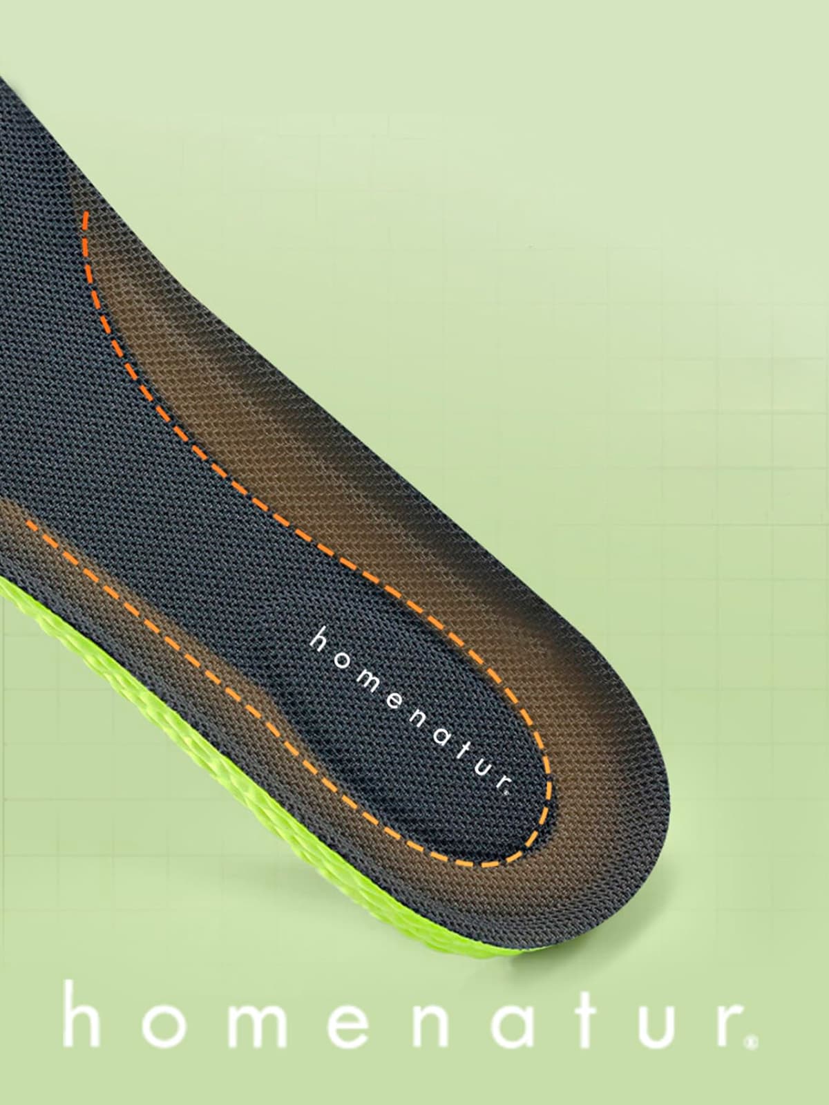 HOMENATUR Plantillas Gel Hombre Trabajo Mujer - PU - Uso Diario Calzado Deportivo - Diseño Transpirable - Cuidado de Pies - Silicona Foam Memory Alivio Taloneras - Padel Ciclismo (43-44) — view 5
