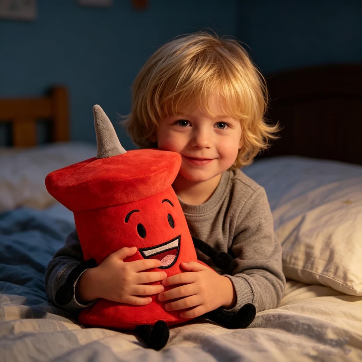 BFDI Battle for Dream Island Plush Toy, Cute Cartoon Plushie Soft Stuffed Animal Doll, Kawaii Plush Cushion Pillow, Collectible Character Toy Gift for Fans (Pin) — view 4