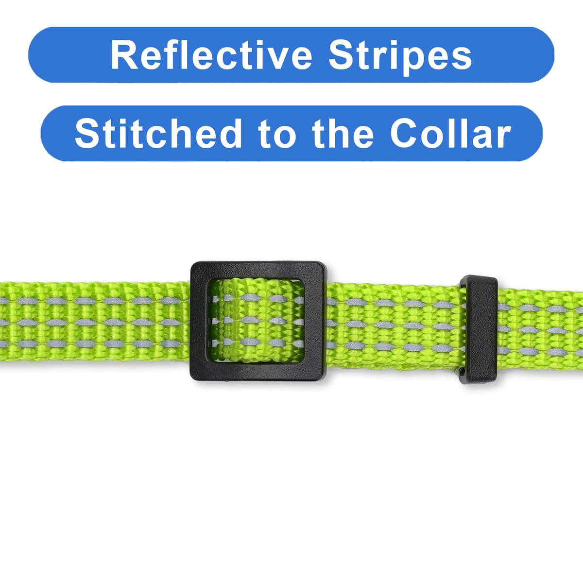 Pawtitas Collar Ajustable para Gato Reflectante con Campana Desmontable Verde — view 4