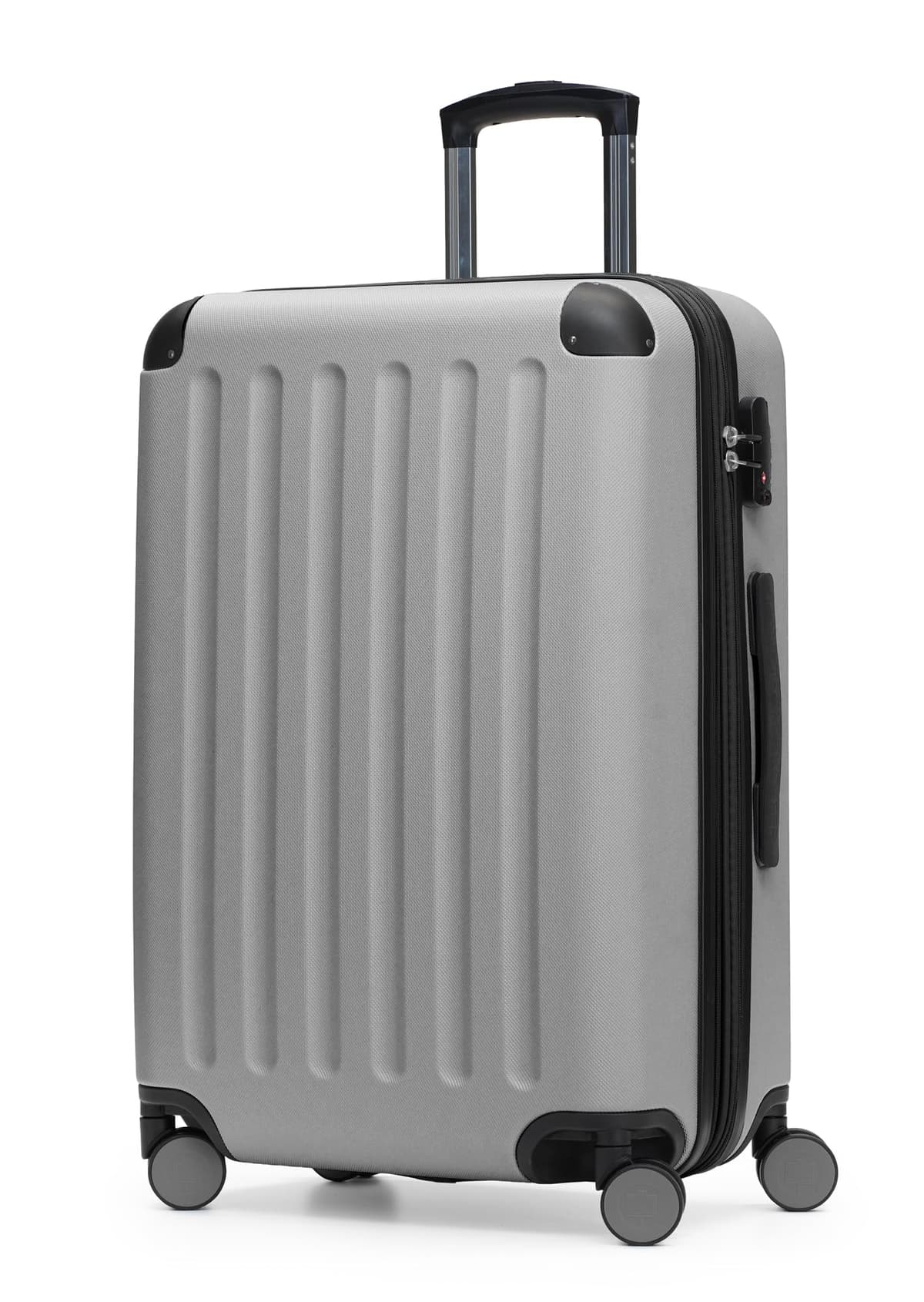 HAUPTSTADTKOFFER - Spree - Equipaje de Mano, Maleta rígida, Trolley expandible, 4 Ruedas Dobles, TSA, 55 cm, 42 litros, Blanco — view 50