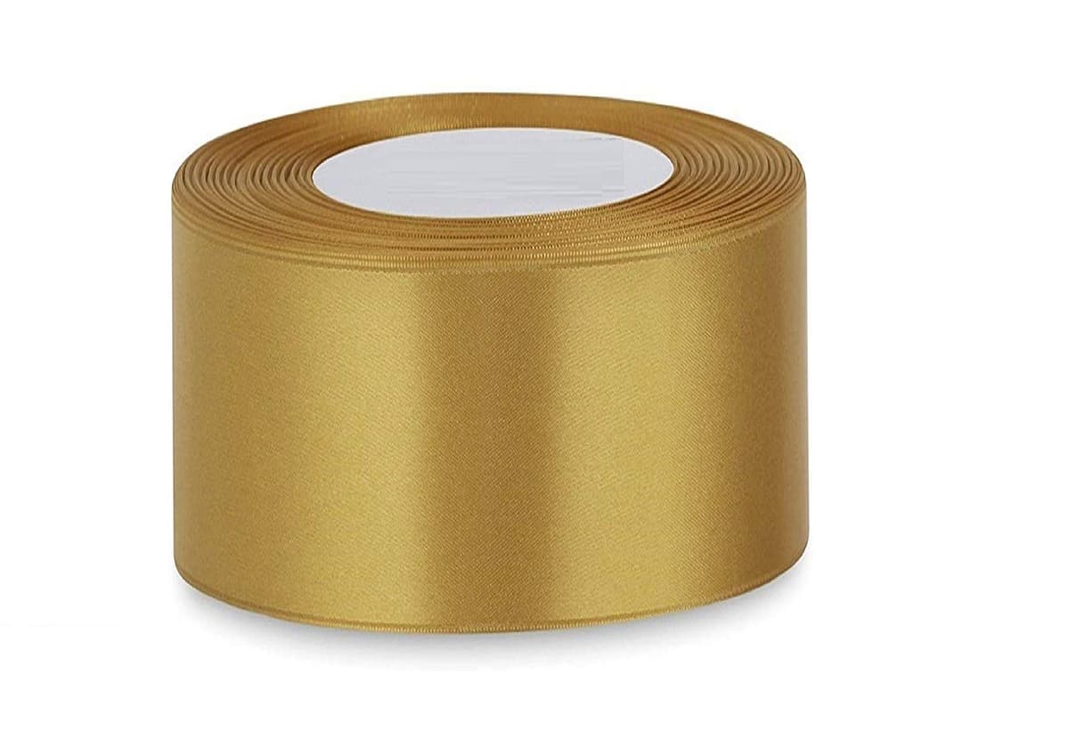 Satin Ribbon. 38mm Wide 5 Meters (Dark Green) Gift Wrap Ribbon, Ribbons for Gift Wrapping, Christmas Ribbon, Gift Wrapping Ribbon for Crafting, Wedding Party Decor — view 117
