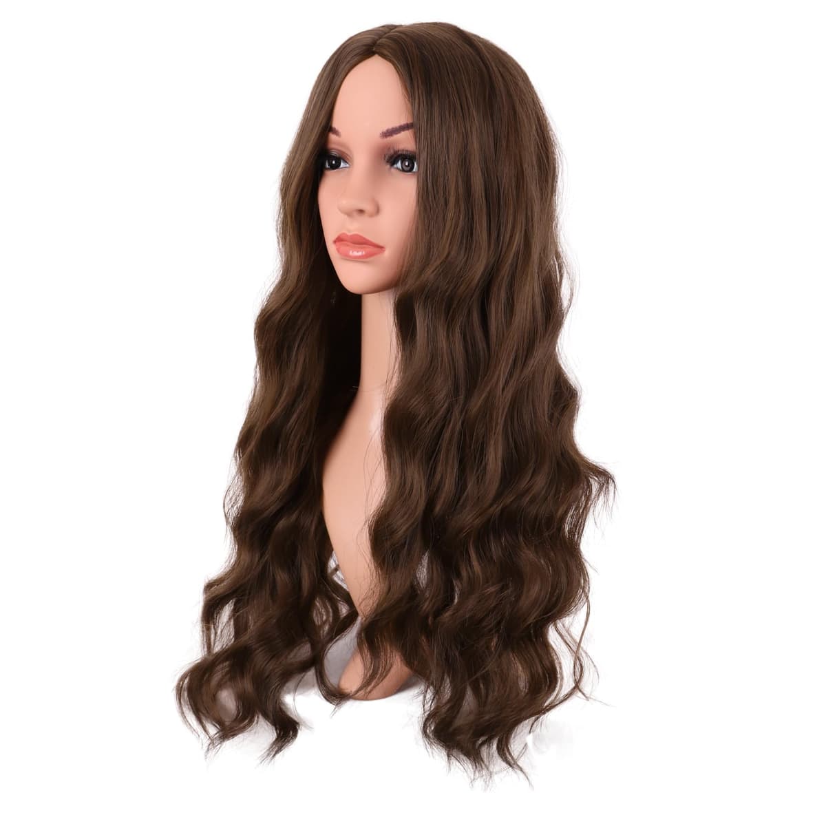 Mapofbeauty 32 Pulgadas/80cm de Luz Rubia Pelo Largo Rizado Ondulado Peluca Cosplay Peluca — view 77
