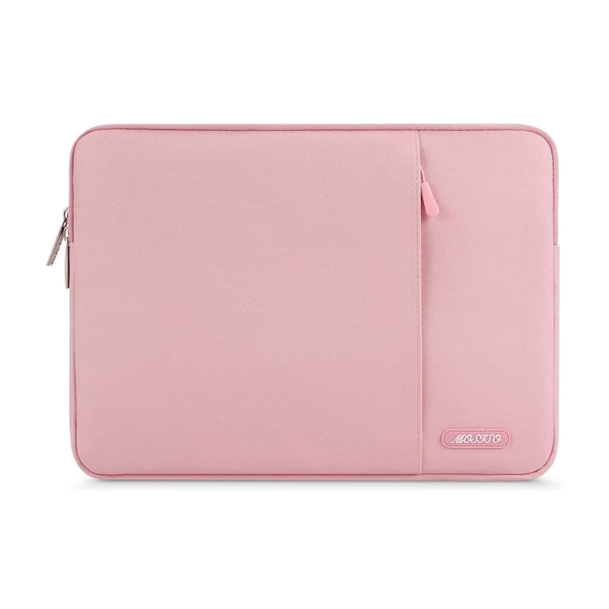 MOSISO Laptop Case 13.3 inch, 13-13.3 inch Laptop Sleeve Compatible with MacBook Air/Pro 13/Pro 14 M5 M4 M3 M2 M1, HP Dell ASUS Lenovo,Polyester Vertical Computer Sleeve Bag with Pocket, Gray — view 36