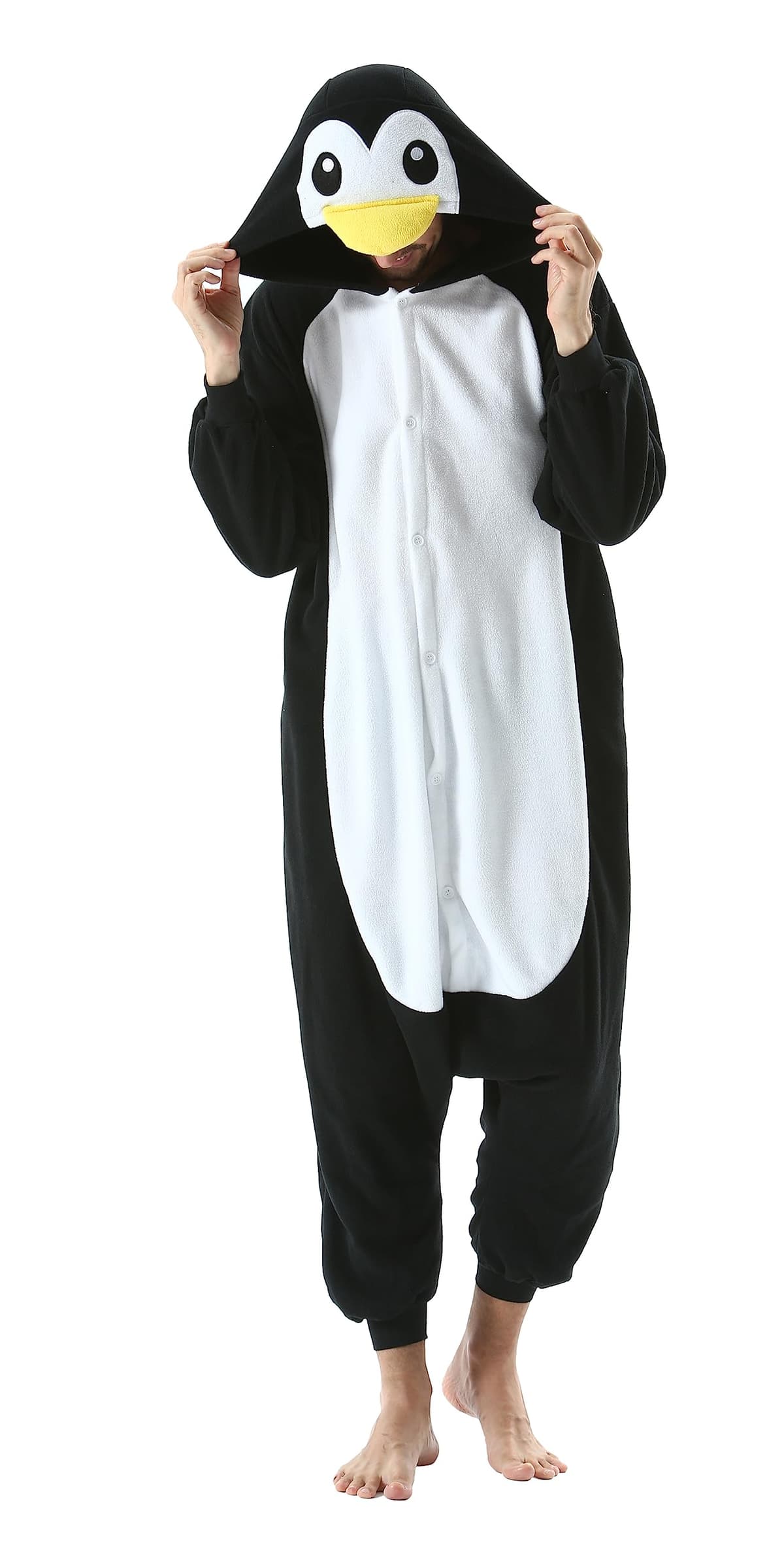 SimZoo Adulto Disfraz Pijama Unisex Pijama Kigurumi Onesie para Carnaval Halloween Cosplay Ropa de Dormir Traje de Disfraz para Navidad Festival Mujer y Hombre — view 30