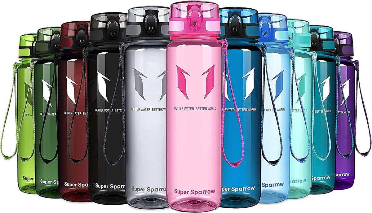 Super Sparrow Botella de Agua Deportiva -350ml & 500ml & 750ml & 1000ml - Sin BPA — view 20