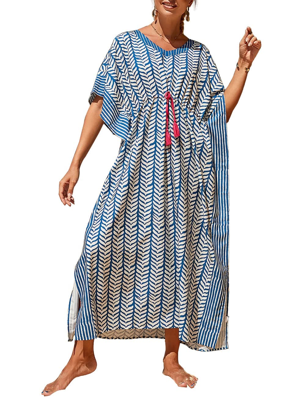 Bsubseach Bikini Bohemio para Mujer para bañador Kimono cárdigan — view 24
