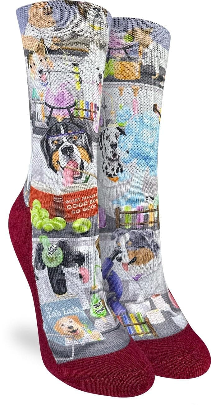 Good Luck Sock Women's Floral Dinosaurs Socks, Shoe Size 5-9 — view 227