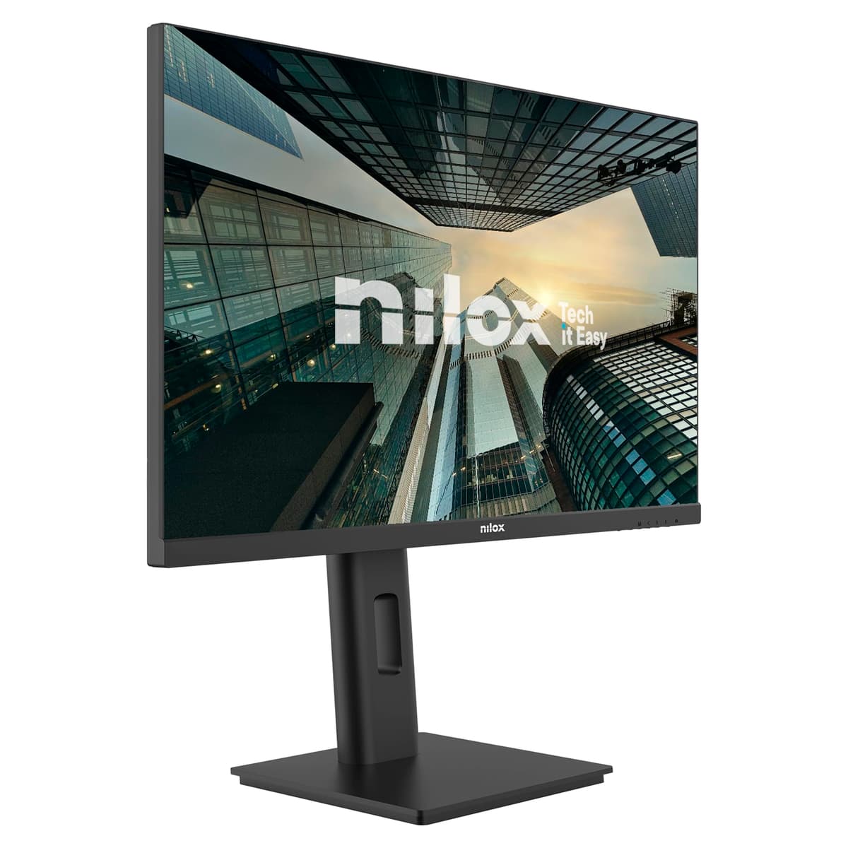 Nilox NXM24REG12065 Monitor Business 24'' IPS Full HD, Frecuencia 120 Hz, USB-C 65 W, Altura Ajustable — view 2
