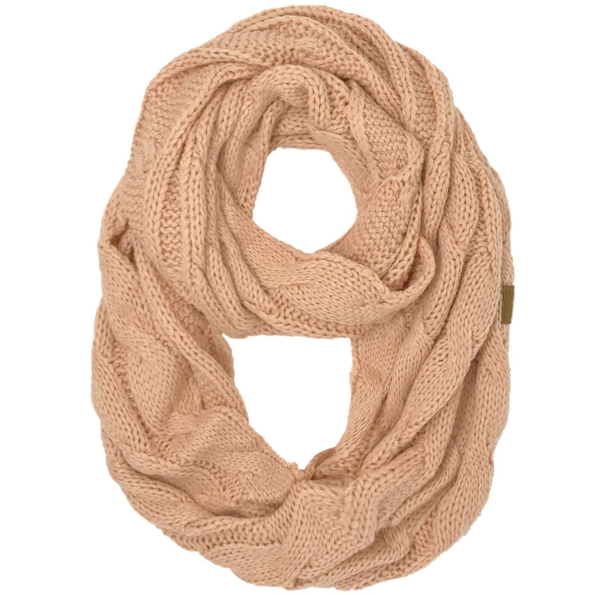 Warm Chunky Soft Stretch Cable Knit Beanie Skully — view 33