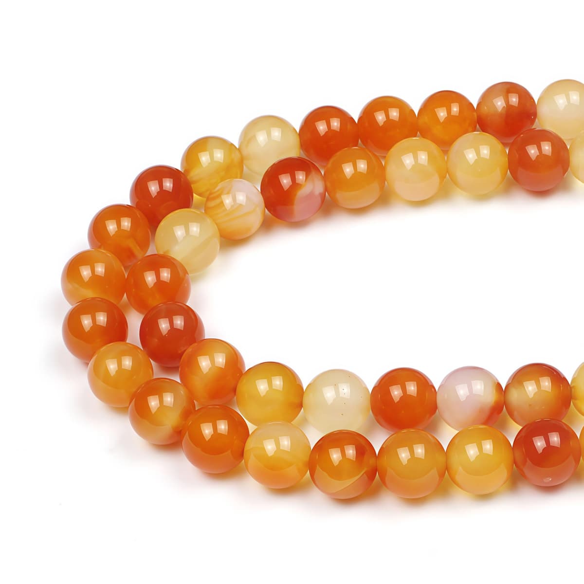 MJDCB 6mm 60 piezas Cuentas de Piedra Cuarzo Rosa Redondas Sueltas Piedras Semipreciosas Naturales para Hacer Joyas Pulseras Collares — view 38