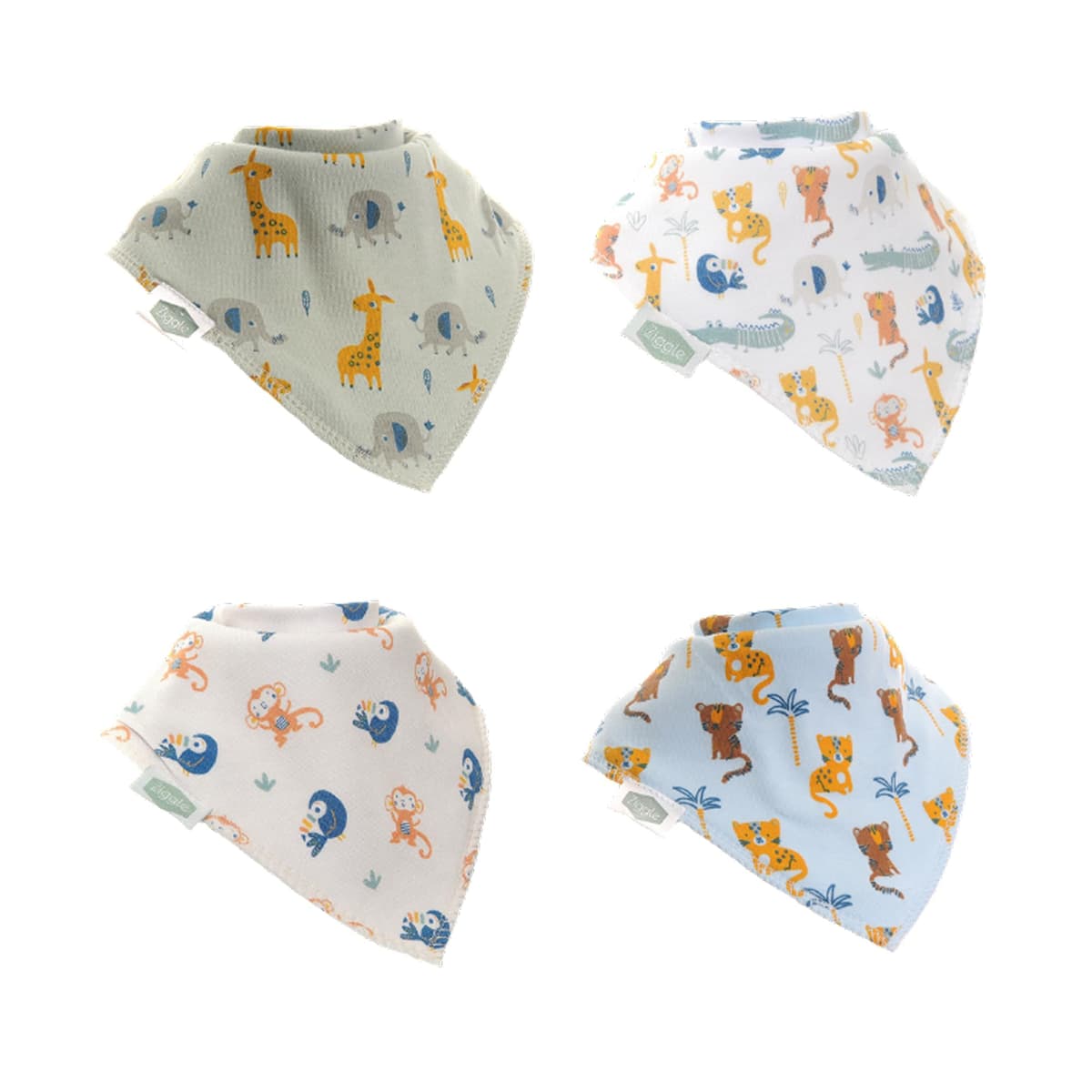 Bandana Dribble Bibs - Cotton Front Baby Bibs Newborn to 24 Months - Newborn Baby Gifts - Bibs For Comfortable Kids — view 12