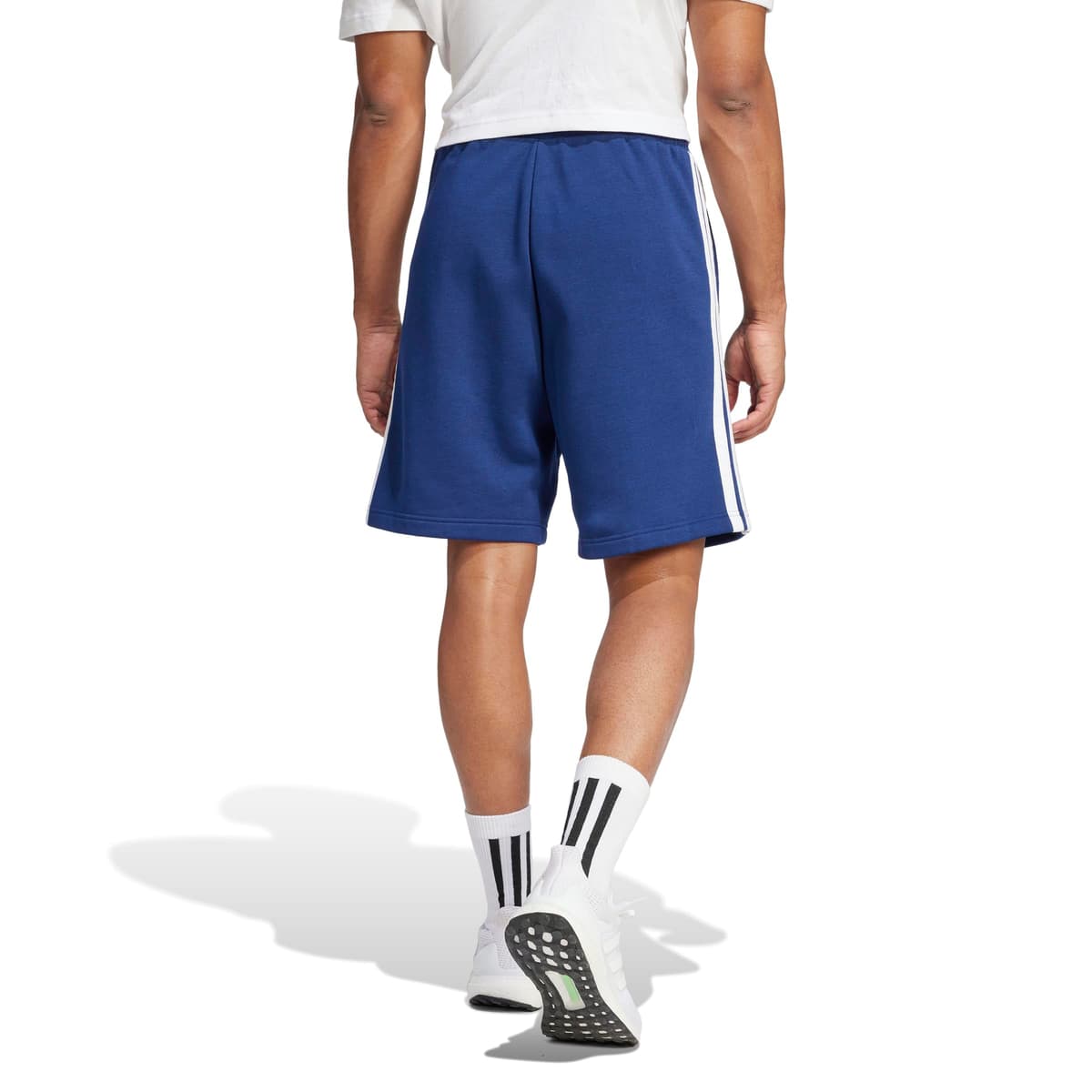 adidas Essential Three Stripes Fleece Short - Pantalones Cortos Hombre — view 3