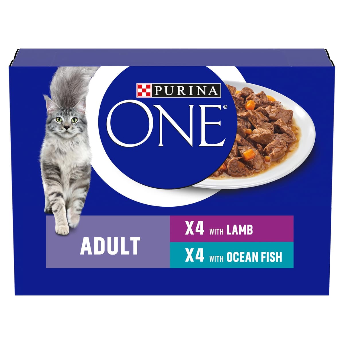 PURINA ONE Mini Fillets Mixed Selection in Gravy Adult Wet Cat Food 40x85g — view 15