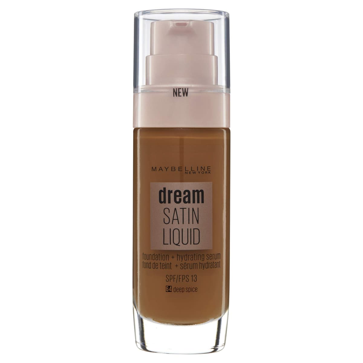 Maybelline Foundation, Dream Radiant Liquid Hydrating Foundation with Hyaluronic Acid and Collagen - Lightweight, Medium Coverage Up to 12 Hour Hydration, 30 Sand — view 46