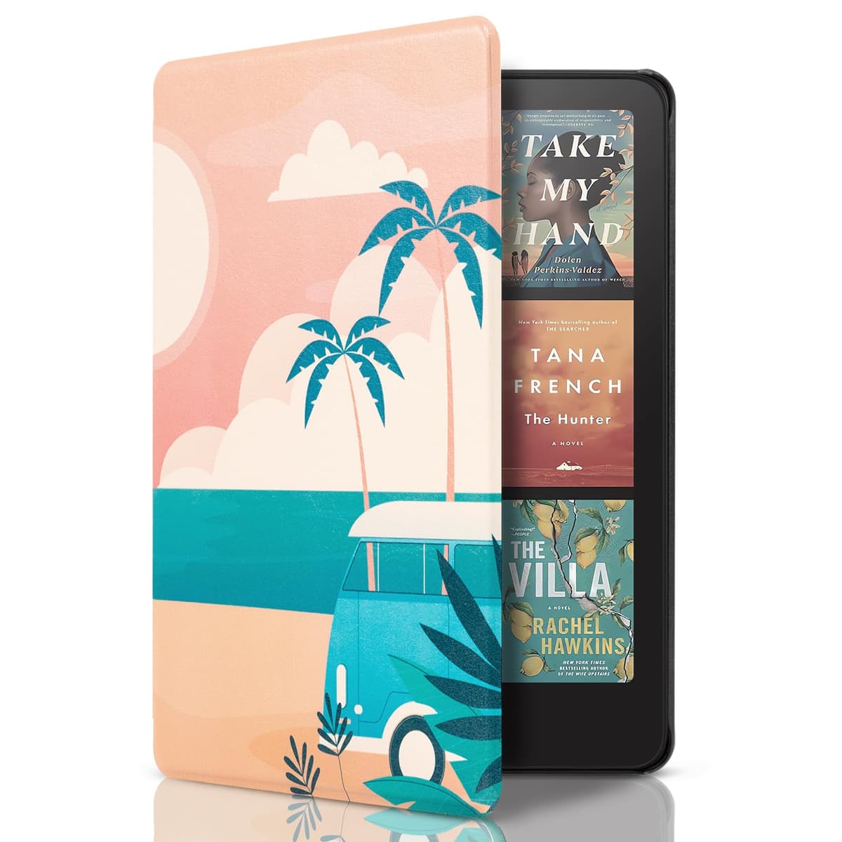CoBak Case for All-New 7" Kindle Paperwhite(12th generation–2024)/Colorsoft Signature Edition(1st gen–2024)/Signature Edition(12th gen–2024) - PU Leather Cover with Auto Sleep/Wake, Jade — view 45