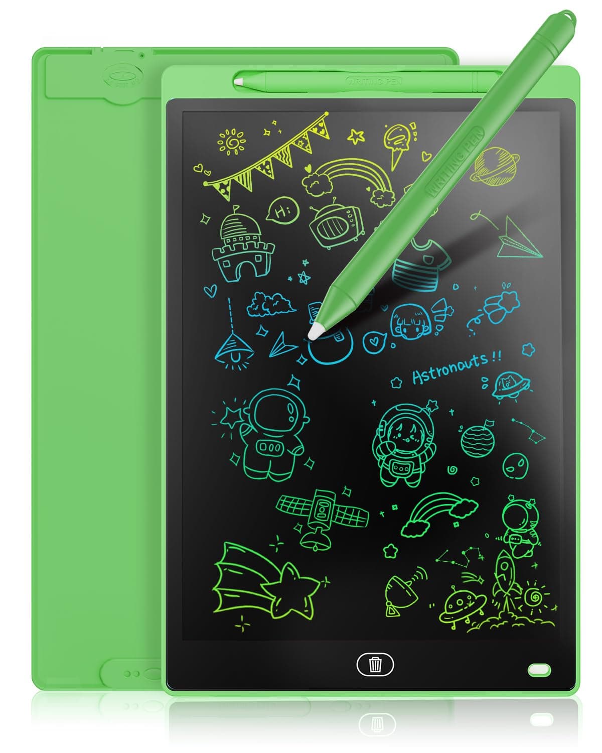 Genialba Tableta de Escritura LCD de Colores de 8,5, Tablero de Dibujo Electrónico - Tablero de Grafiti con Pizarra de Dibujo Borrable Portátil, Regalo para Niños (Rosa) — view 15