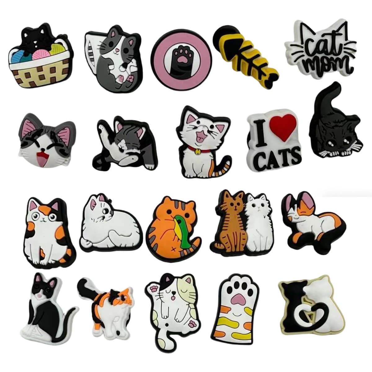 RowGlow 37pcs Zapatos Charm Pins Adornos Para Croc Shoe Charm Accesorios Diy — view 26