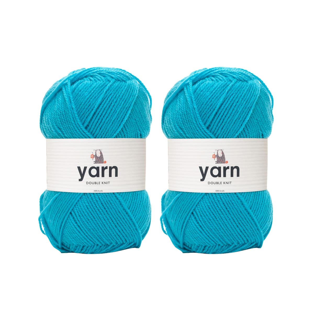 Korbond DK Beige Yarn - 100g Acrylic Wool - Lightweight, Hypoallergenic & Durable Double Knit Crochet Yarn Knitting Wool (290m Total) — view 93