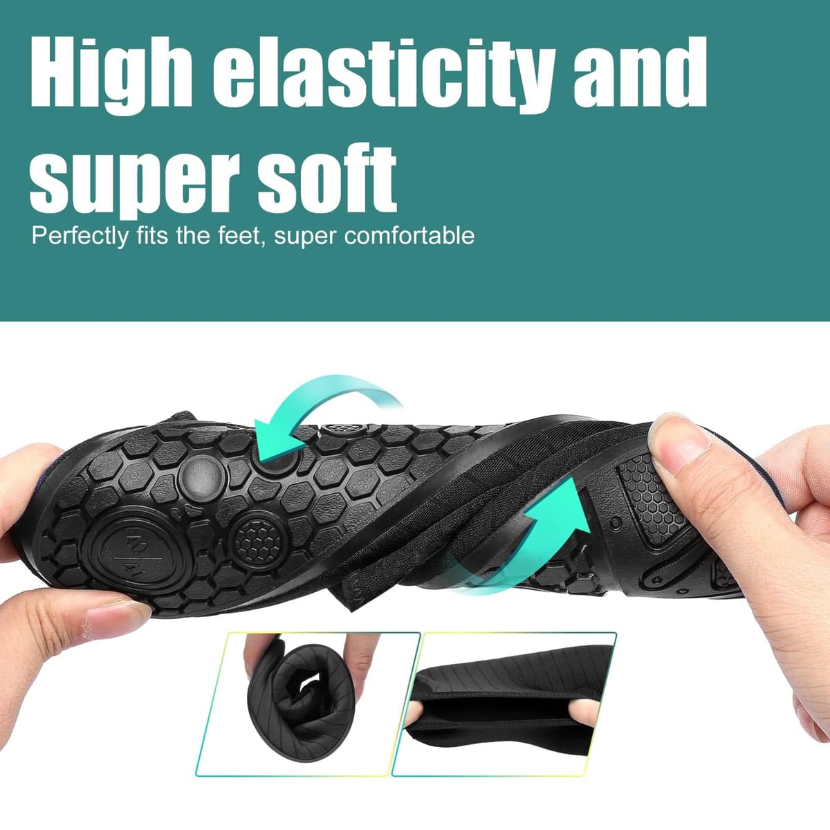 Steppli Water Shoes Swim Aqua Shoes for Men Women — view 3